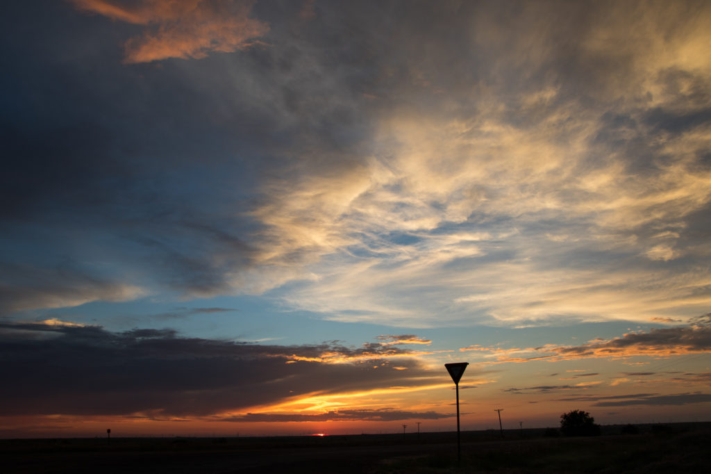 Sunset Over Texas