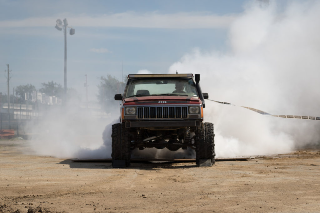 Jeep Cherokee Burnout